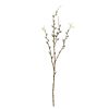 Zweig Weidenkätzchen - Künstlich - Weißgrün - 85 cm