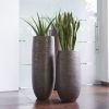 Vase Lacey - Bronzebraun - 117 cm