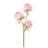 Einzelblume Dandelion - 4 Stück - Cremeweiß / Rosa - 45 cm