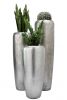 Vase Cleo - Silber - 117 cm