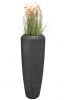 Vase Cleo - Graphitschwarz - 97 cm