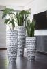 Vase Celice - Silber - 75 cm