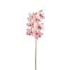Einzelblume Orchidee - Künstlich - Rosa - 96 cm