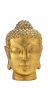 Buddha Kopf Karma - Gold - 38 cm