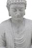 Buddha Dawa - Zementgrau - 70 cm