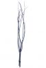 Zweig Mitsumata - 3 Stück als Bund - Jeansblau - 110 cm